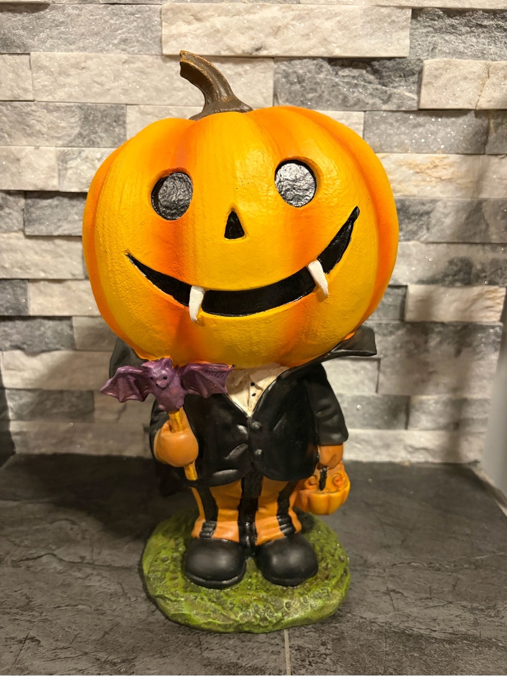 Pumpkin Vampire Figurine - Tj Maxx